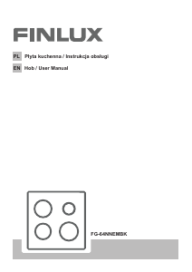 Manual Finlux FG-64NNEMBK Hob