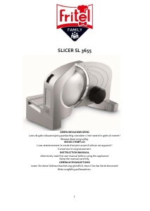 Bedienungsanleitung Fritel SL 3655 Allesschneider