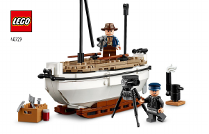 Manual Lego set 40729 Icons Shackletons lifeboat