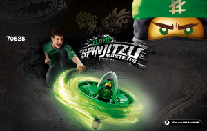 Bruksanvisning Lego set 70628 Ninjago Lloyd – spinjitzumästare