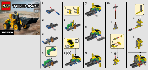 Instrukcja Lego set 30433 Technic Ładowarka kołowa Volvo