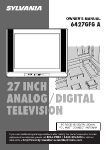 Bruksanvisning Sylvania 6427GFG A TV