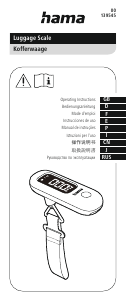 Manuale Hama 00139545 Bilancia per valigia