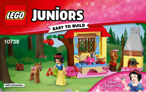 Brugsanvisning Lego set 10738 Juniors Snehvides skovhytte