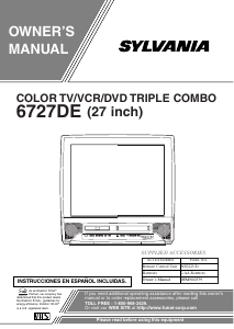 Handleiding Sylvania 6727DE Televisie