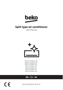 Návod BEKO BEHPG 095 Klimatizácia