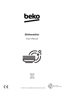 Handleiding BEKO BDFN36640XC Vaatwasser