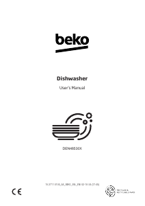 Handleiding BEKO DEN48530X Vaatwasser