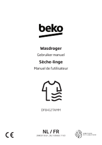 Handleiding BEKO DF8412TAMM Wasdroger
