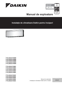 Manual Daikin FTXJ25A2V1BS9 Aer condiționat