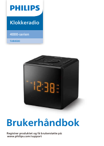 Bruksanvisning Philips TAR4500 Klokkeradio