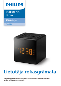 Rokasgrāmata Philips TAR4500 Radio modinātājs