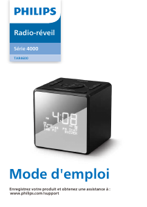 Mode d’emploi Philips TAR4600 Radio-réveil