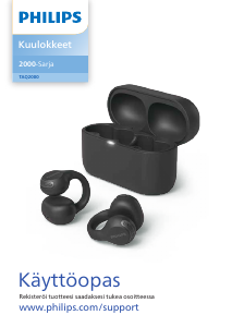 Käyttöohje Philips TAQ2000WT Kuuloke