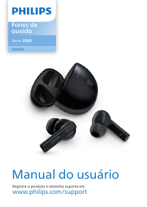 Manual Philips TAT2520BK Auscultador