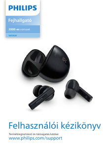 Használati útmutató Philips TAT2520WT Fejhallgató