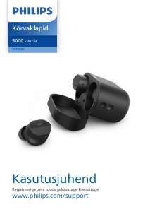 Kasutusjuhend Philips TAT5000BK Kõrvaklapp