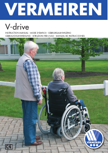 Manual de uso Vermeiren V-drive Silla de ruedas