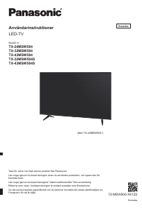 Εγχειρίδιο Panasonic TX-32MSW504S Τηλεόραση LED