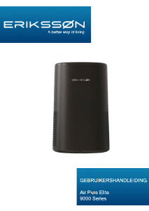 Handleiding Erikssøn Air Pure Elite Luchtreiniger