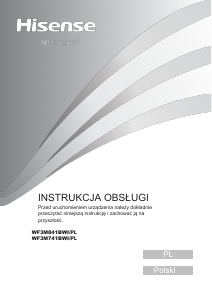 Instrukcja Hisense WF3M841BWI/PL Pralka