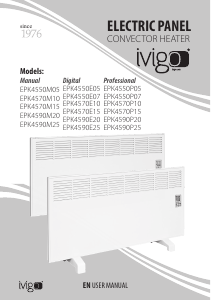 Manual Ivigo EPK4550P05 Heater