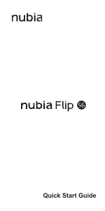 Manual de uso Nubia Flip Teléfono móvil