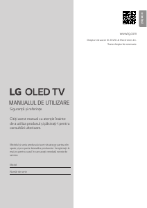 Manual LG OLED48C52LA Televizor OLED