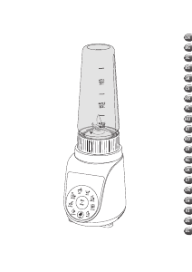 Посібник Tefal BL190AF0 Блендер