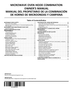Manual de uso Whirlpool WMMF7330RW Microondas
