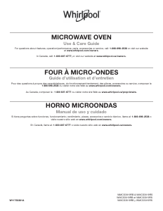 Manual Whirlpool WMCS3019RS Microwave