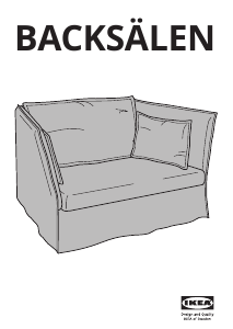 Hướng dẫn sử dụng IKEA BACKSÄLEN Ghế bành