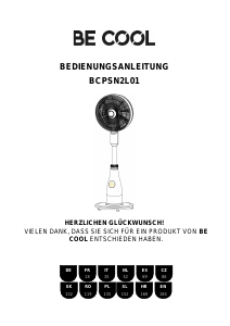 Manual Be Cool BCPSN2L01 Ventilator