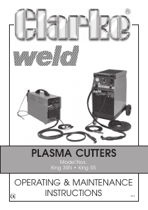 Manual Clarke KING 35N Welder