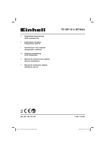 Mode d’emploi Einhell TC-SR 18 Li BT-Solo Haut-parleur