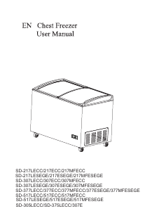 Manual Haier SD-217LESEGE Freezer
