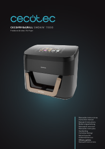 Handleiding Cecotec Cecofry&Grill Smokin 11000 Friteuse