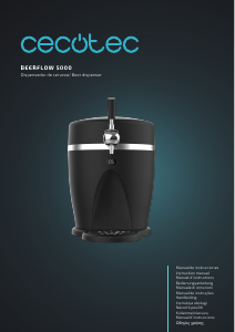 Mode d’emploi Cecotec BeerFlow 5000 Système de tireuse