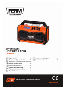 Manual de uso FERM JRM1005 Radio