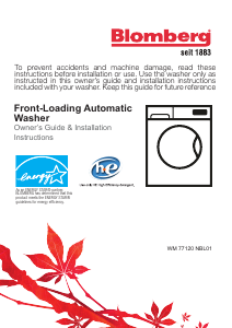 Handleiding Blomberg WM 77120 NBL01 Wasmachine