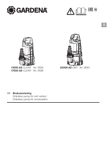 Bruksanvisning Gardena 9036-20 Vattenpump