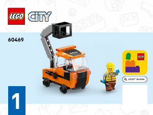 Bruksanvisning Lego set 60469 City Centralstation
