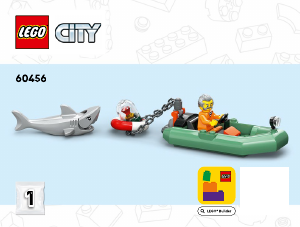 Bruksanvisning Lego set 60456 City Polisens båtjakt