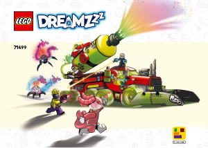 Manual Lego set 71499 DREAMZzz Camião de Spray de Tinta do Mateo