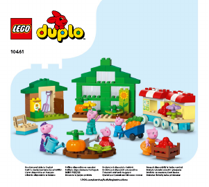 Rokasgrāmata Lego set 10461 Duplo Vectētiņa dārzs un siltumnīca