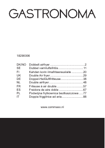 Manuale Gastronoma 18290006 Friggitrice