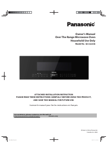Manual Panasonic NN-SG65NB Microwave
