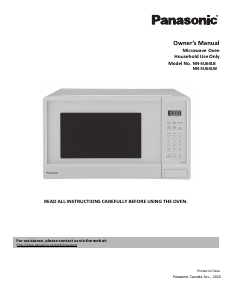 Manual Panasonic NN-SU64LBC Microwave