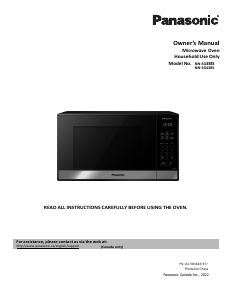 Manual Panasonic NN-SG428S Microwave