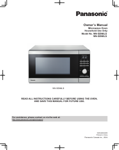 Manual Panasonic NN-SD66LSC Microwave